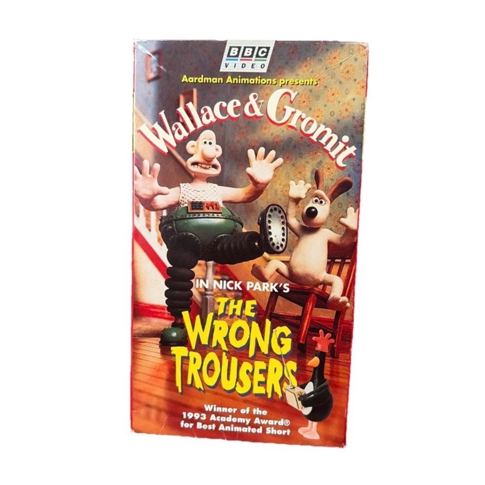 Wallace & Gromit The Wrong Trousers VHS